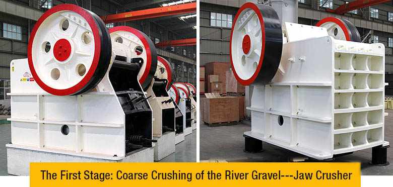 Coarse Crusher of the River Gravel Coarse Crusher of the River Gravel