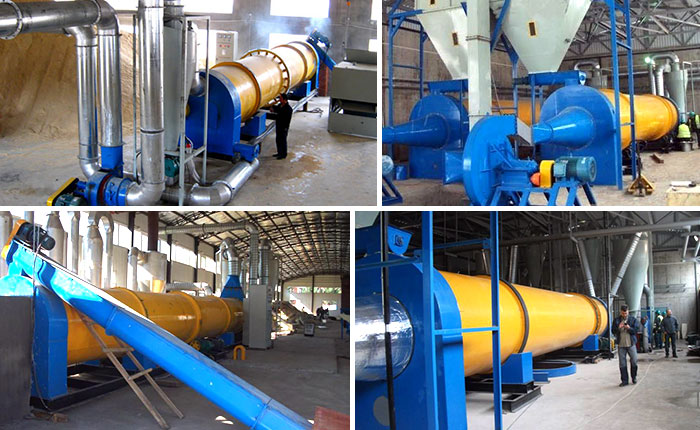 Wood Chips Dryer Production Site Wood Chips Dryer Production Site