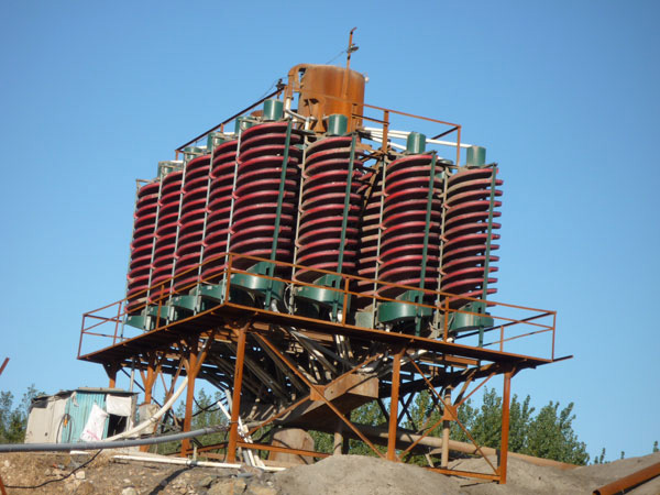 Spiral Gravity Chute Spiral Gravity Chute