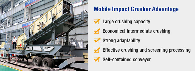 Mobile Impact Crusher Advantage Mobile Impact Crusher Advantage
